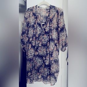 Joie floral print mini dress XS